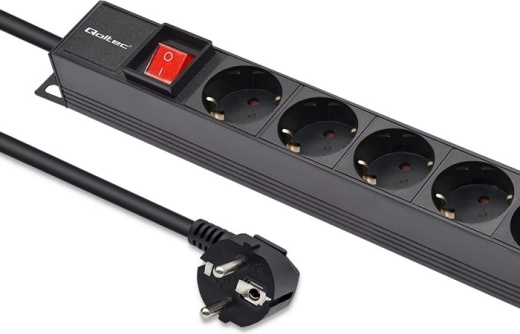 PDU verticale verdeelunit voor rack | 16A | 16x SCHUKO | 1,8 m