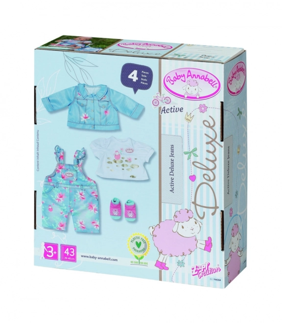 Baby Annabell Deluxe Denim Pants for Doll