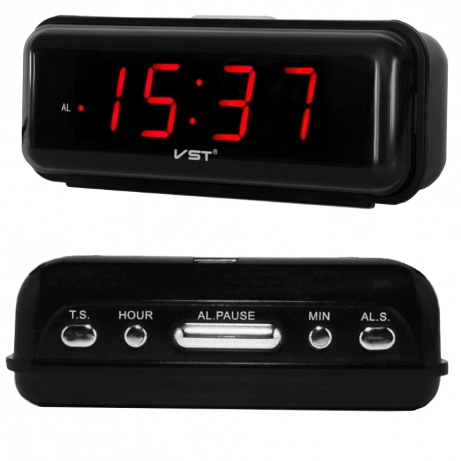 Elektronische digitale wekker met LED-display