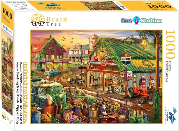 puzzel brain tree tankstation 1000 stukjes