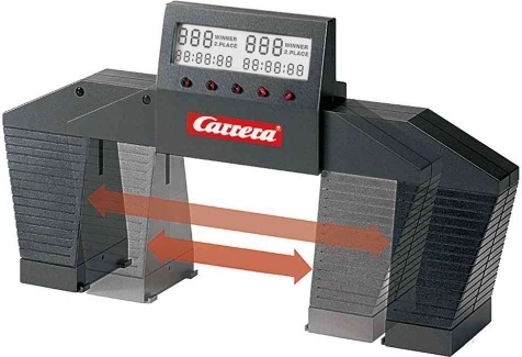 Electronic lap counter for CARRERA GO and EVOLUTION slot car tracks