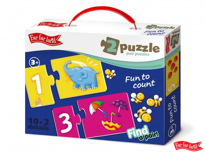 Puzzel parenspel Far Far Land - 10 afbeeldingen