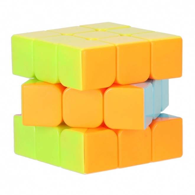 Puzzelkubus 3 x 3 neon