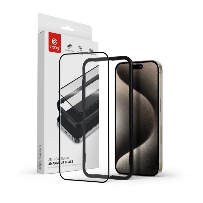 Verre trempé 9H pour iPhone 15 Pro
