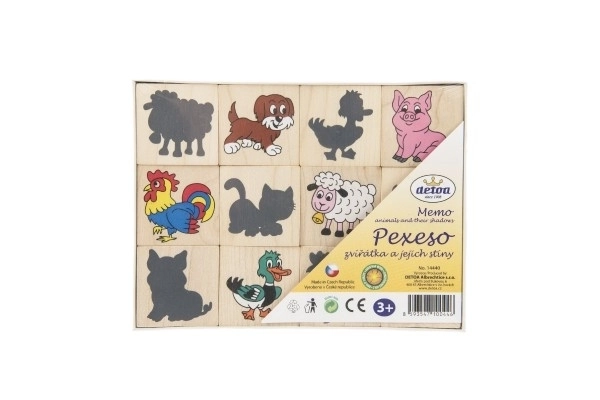 Pexeso Dieren en hun schaduwen