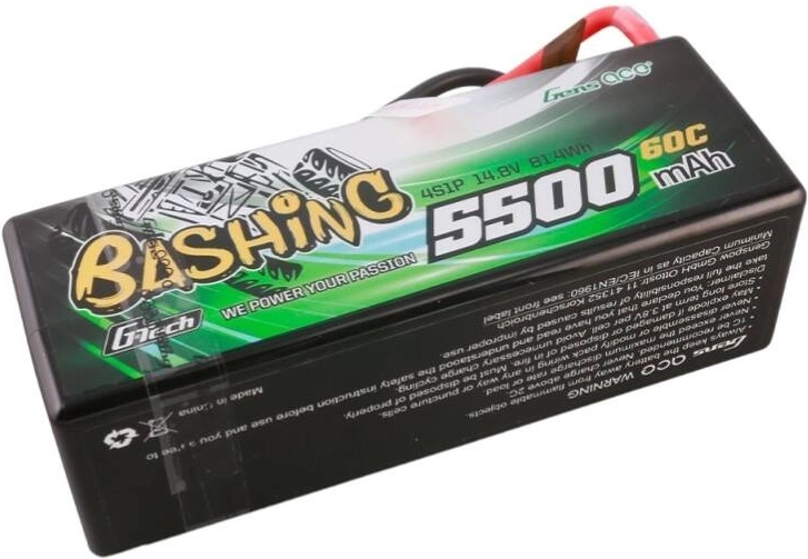 Capaciteit 5500 mAh voor langere rijtijd