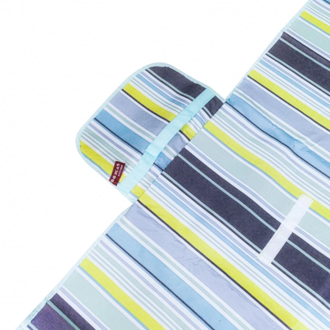 Strand-picknickkleed 200x200cm blauw