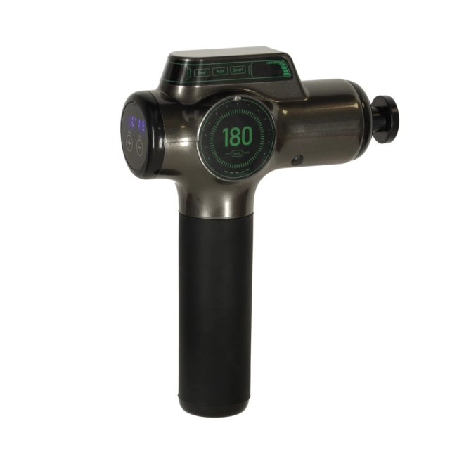 Portable Massage Gun with LED Display 8-in-1