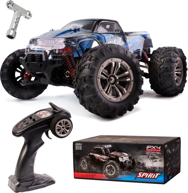 RC auto 1:16 brushless 2,4 GHz 4CH 52 km/u – blauw