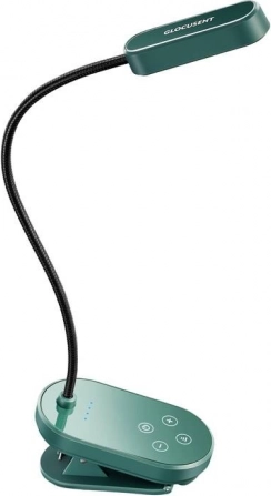 Miniatuur klemleeslamp groen