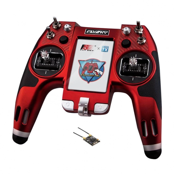 Set van FlySky EL18 zender en TMR ontvanger
