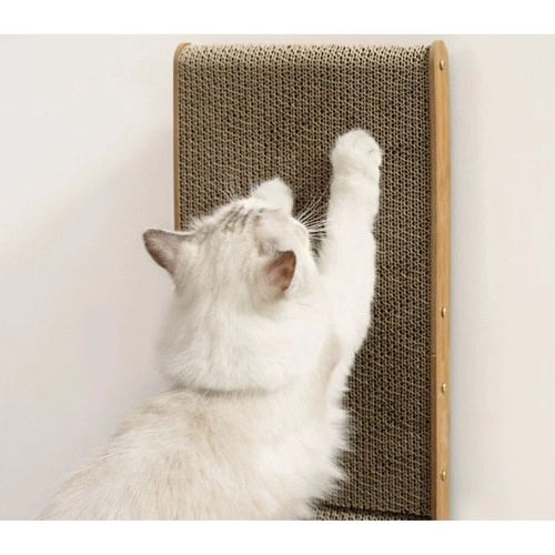 Hoekkrabpaal voor katten met balletje