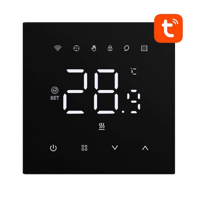 Slimme thermostaat Avatto WT410-16A-B elektrische verwarming 16A WiFi