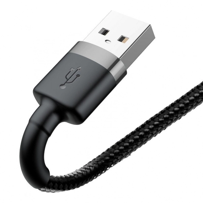 Baseus Cafule USB Lightning Kabel 2A 3m (Zwart Grijs)