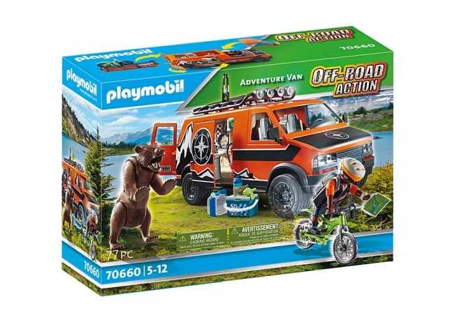 Playmobil Off-Road Expedition Van Building Set