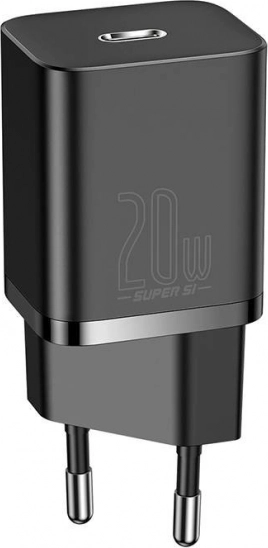 Baseus snellader Super Si 20W zwart