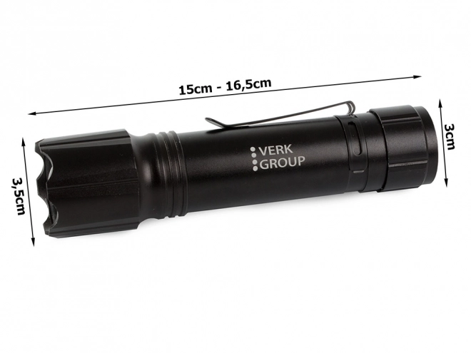 Tactische militaire zaklamp met zoom