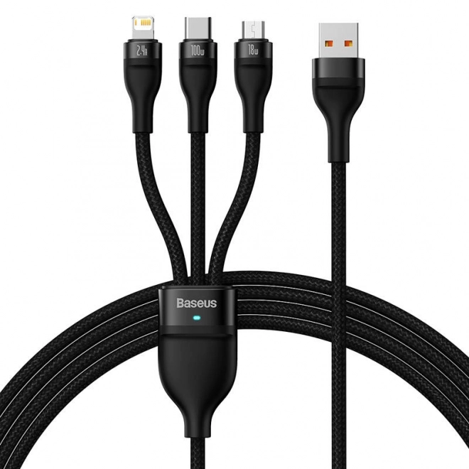 USB-kabel Baseus Flash Series 3v1