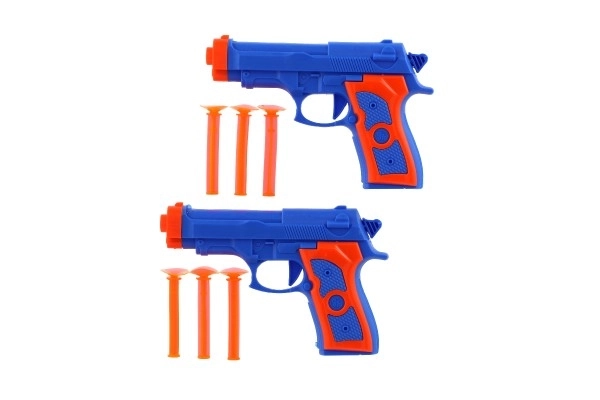 Plastic Toy Pistols with Suction Cup Darts