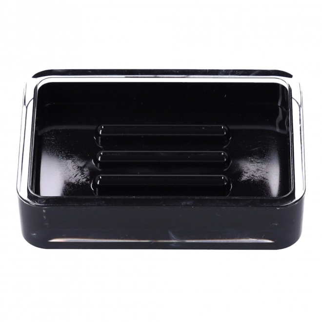 Set badkameraccessoires 3 stuks BERRETTI, zwart + chroom