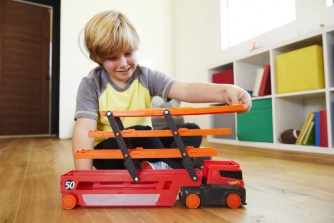Mega Transporter Hot Wheels 50e verjaardag