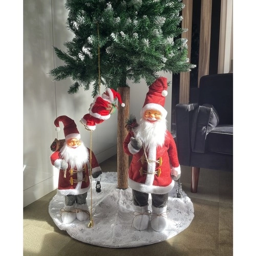 Weihnachtsmann Dekorationsfigur 45 cm