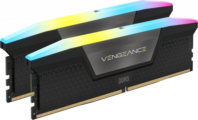 Corsair Vengeance RGB DDR5 32 GB 6000 MHz CL36 (2×16 GB) with Intel XMP support