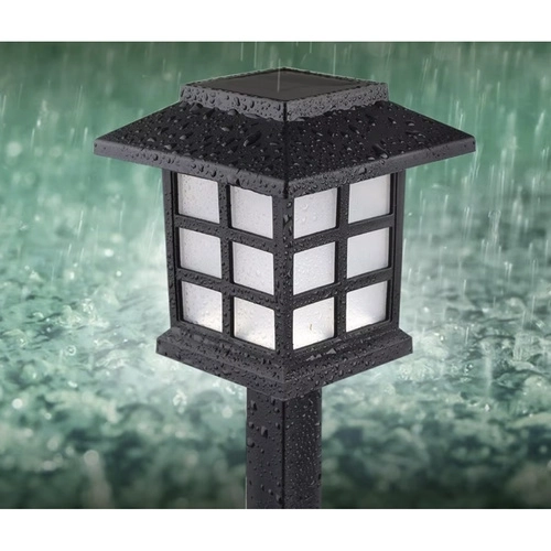 Solar tuinlampen LED – set van 6 huizen