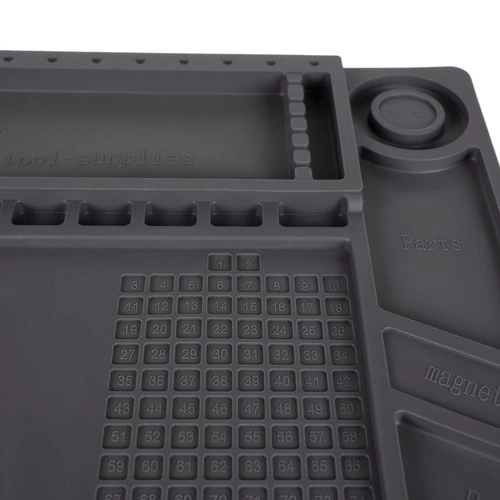 Silikon Werkstattmatte mit Organisator