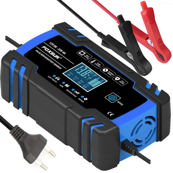 Automatische autolader met reparatiefunctie 12V 24V
