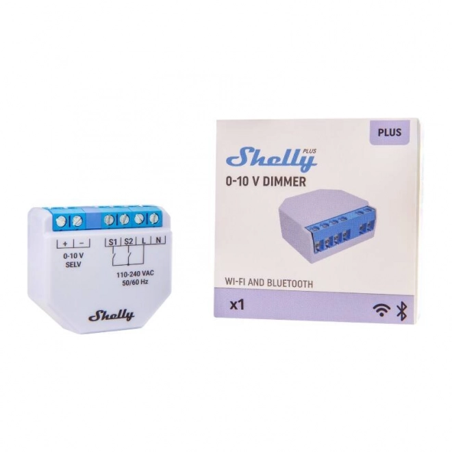 Variateur de lumière Shelly Plus 0-10V WiFi/Bluetooth