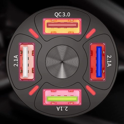 4x USB autolader + Xtrobb 19907 kabel