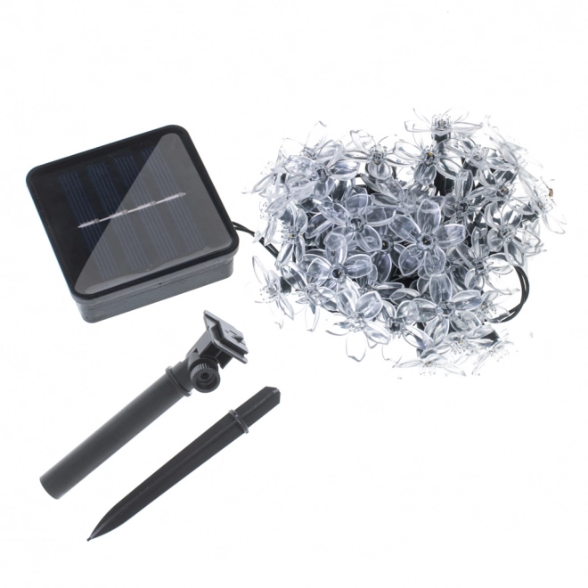 Zonnebloem Tuinverlichting 7m 50LED warm wit