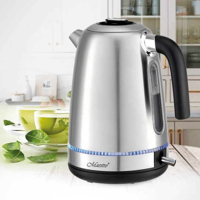 RVS elektrische waterkoker 1,7l Maestro