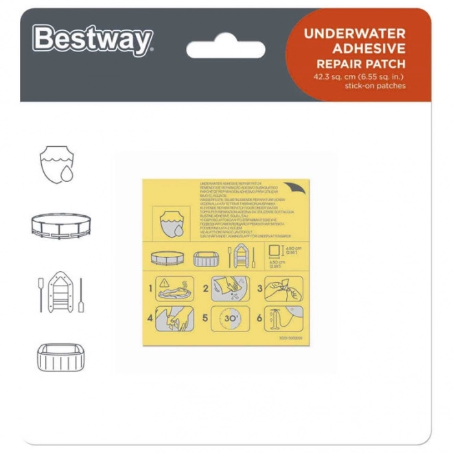Reparatiesets voor opblaasbare speelgoed en zwembaden 10 stuks