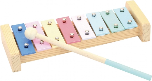 Kleurige xylofoon voor de eerste melodieën