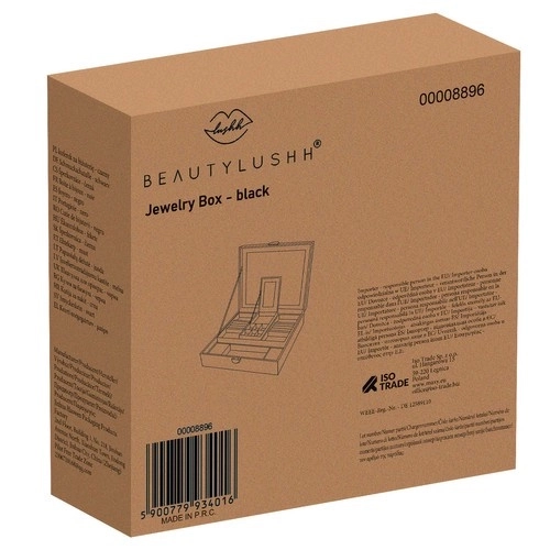 Sieradendoos zwart Beautylushh
