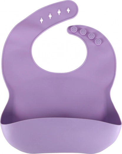 Bib with pocket and adjustable fastening