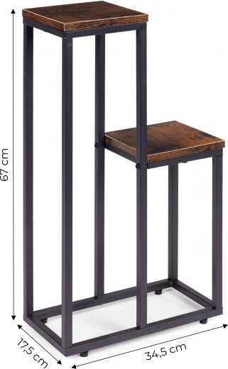 Stabile Stahlkonstruktion mit Pulverbeschichtung