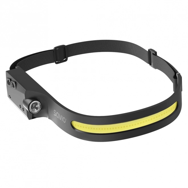 Hoofdlamp LED-zaklamp Savio met bewegingssensor