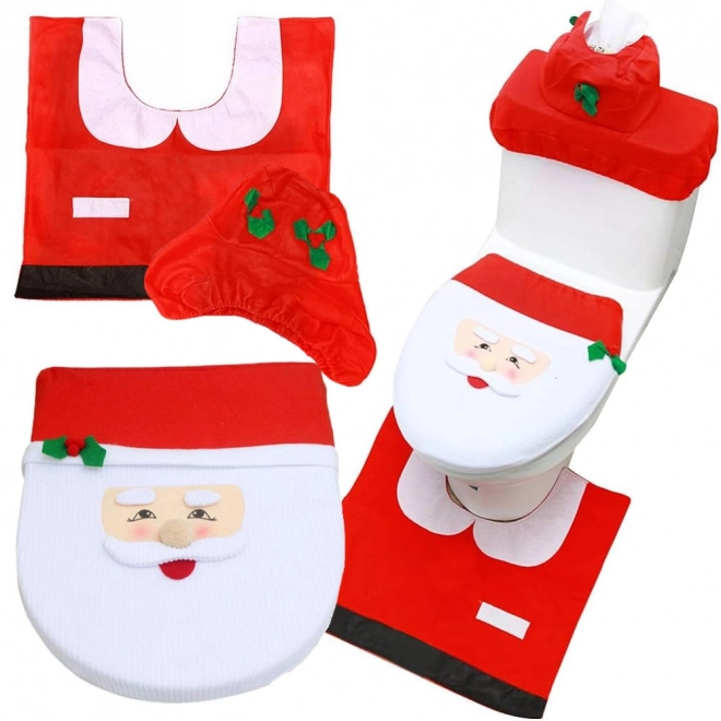 Weihnachts-Badezimmerset Weihnachtsmann