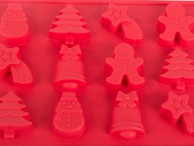 Ensembles de moules de Noël pour petits gâteaux, 6 pièces