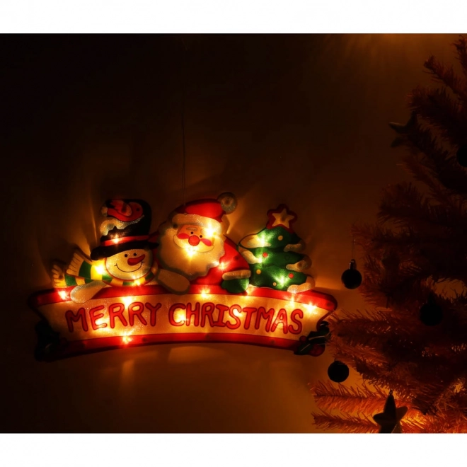 Kerst LED-decoratie Merry Christmas 45 cm