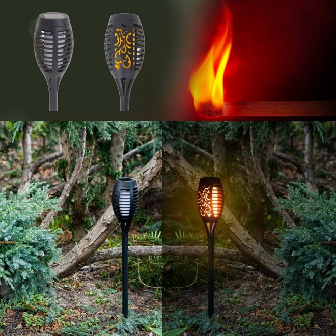 Garden Solar Torch Lights