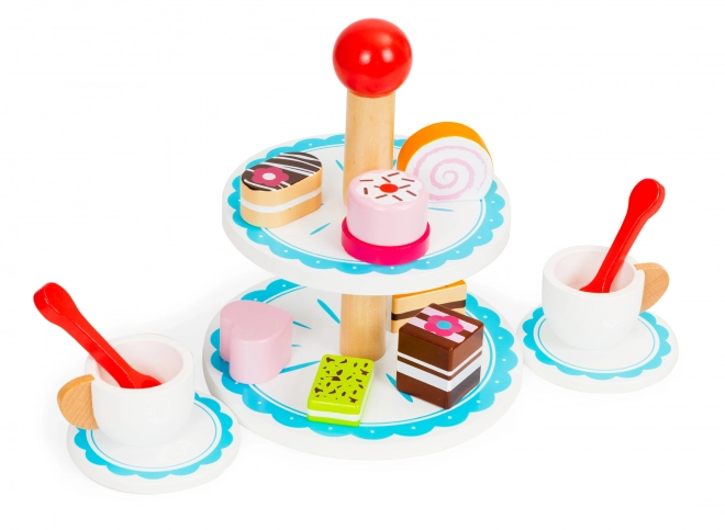 Houten taartset Ecotoys