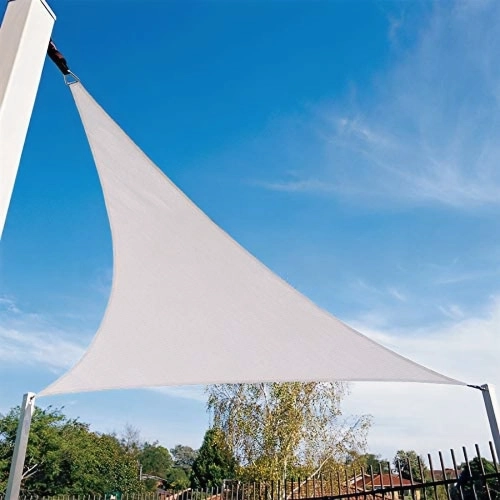 Wasserdichtes Sonnensegel Dreieck 4x4x4m Beige