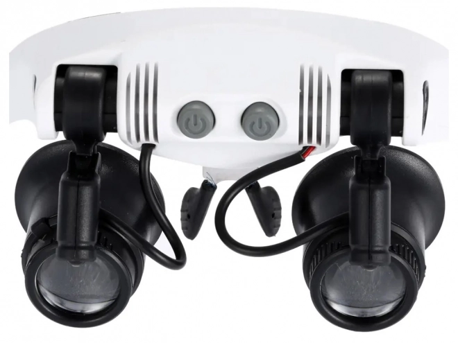 LED Head Magnifier with Interchangeable Lenses