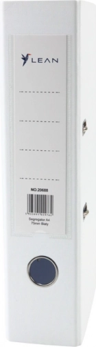 Document Binder A4/75mm Lever Mechanism White