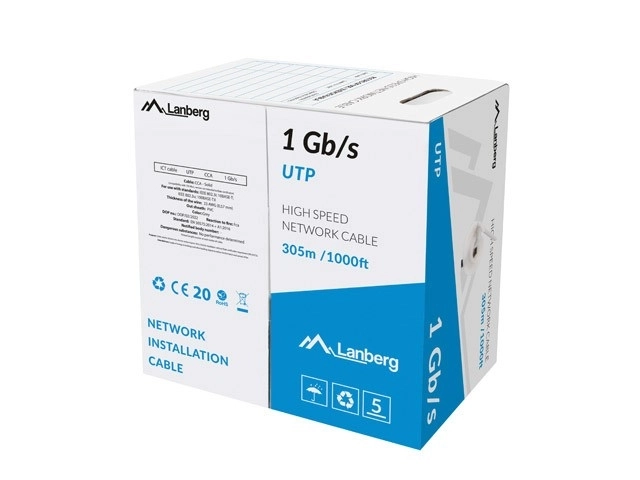UTP LAN cable 305m CCA grey