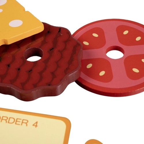 Kruzzel hamburger en bois 22673